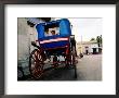 Girl In Horse-Drawn Carriage Taxi, Parque Cespedes, Bayamo, Cuba by Christopher P Baker Limited Edition Print