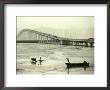 Fishing Near Bridge, Macau, China by John Coletti Limited Edition Pricing Art Print