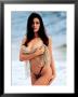 Topless Woman On Beach Covering Herself by Vince Cavataio Limited Edition Print