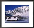 Cabin In Snow, Convict Lake, Sierra Nv Mts, Ca by Charles Benes Limited Edition Print