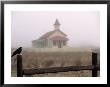 Bird On Fence In Front Of Schoolhouse by Roger Holden Limited Edition Print