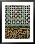 Tile Detail, Bou Inania Medersa, Meknes, Marocco, North Africa by Bruno Morandi Limited Edition Print