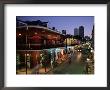 City Skyline And Bourbon Street, New Orleans, Louisiana, United States Of America, North America by Gavin Hellier Limited Edition Print