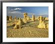 Rock Formations In The Pinnacle Desert In Nambung National Park Near Perth, Western Australia by Gavin Hellier Limited Edition Pricing Art Print
