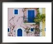Vacation Villa Detail, Assos, Kefalonia, Ionian Islands, Greece by Walter Bibikow Limited Edition Print