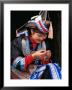 Tip-Top Miao Girl Doing Traditional Embroidery, China by Keren Su Limited Edition Print