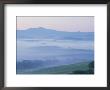 Misty Dawn View Across Val D'orcia Towards The Belvedere, Near San Quirico D'orcia, Tuscany, Italy by Lee Frost Limited Edition Print