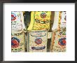 Sacks Of Rice, The Spice Souk, Deira, Dubai, United Arab Emirates, Middle East by Amanda Hall Limited Edition Print