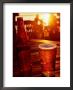Bottle And Glass Of Beer By Lake Vattern At Sunset, Motala, Ostergotland, Sweden by Anders Blomqvist Limited Edition Pricing Art Print