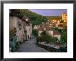 Street Scene, St. Cirq Lapopie, Midi-Pyrenees, France by John Elk Iii Limited Edition Print