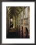 An Interior View Of Saint Vitus Cathedral In Prague During A Concert by James P. Blair Limited Edition Pricing Art Print