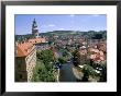 View Of Cesky Krumlov From Castle, Cesky Krumlov, Czech Republic by Jane Sweeney Limited Edition Print