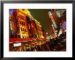 Coloured Lights On Nanjing Lu Buildings, Shanghai, China by Ray Laskowitz Limited Edition Print