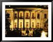 The White House South Portico Is Ablaze With Light During The Christmas Holiday by Sisse Brimberg Limited Edition Print