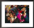 Two Tibetan Women In Traditional Dress, Lhasa, Tibet, China, Asia by Gavin Hellier Limited Edition Print