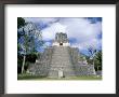 Temple 2 From The Front, Mayan Site, Tikal, Unesco World Heritage Site, Guatemala, Central America by Upperhall Limited Edition Print