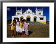 Group Of Children Outside Vaiusu Catholic Church, Upolu, Samoa by Peter Hendrie Limited Edition Pricing Art Print