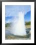 Geyser At Geysir Thermal Area, Near Reykjavik, Iceland, Polar Regions by Simon Harris Limited Edition Pricing Art Print