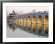 Seventeen Arch Bridge, Kunming Lake, Summer Palace, Beijing, China by Charles Bowman Limited Edition Print