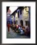 Outdoor Restaurant, Old Town, Tallinn, Estonia, Baltic States by Yadid Levy Limited Edition Print