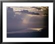 Aerial View Of Sunlight Through The Clouds Over The Ohio River by Kenneth Garrett Limited Edition Print
