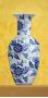 Blue And White Vase by Mandy Boursicot Limited Edition Print