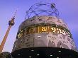 Universal Clock, Alexanderplatz, Berlin, Germany by Walter Bibikow Limited Edition Print