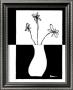 Minimalist Flower In Vase Iv by Jennifer Goldberger Limited Edition Pricing Art Print