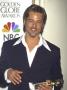 Actor Brad Pitt Holding His Award In Press Room At Golden Globe Awards by Mirek Towski Limited Edition Pricing Art Print