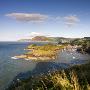 Looking Across To Watermouth From Widmouth Head, North Devon, England, United Kingdom, Europe by Adam Burton Limited Edition Print