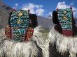 Local Women Wearing Ladakhi Headdresses Covered With Turqoise by Steve Winter Limited Edition Print