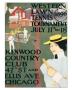 Western Lawn Tennis Tournament by Edward Penfield Limited Edition Print