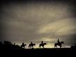 Horses And Cowboys On Their Way Home At Sunset by Scott Stulberg Limited Edition Print