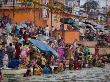 India Washing In Ganges by Scott Stulberg Limited Edition Print