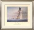 The America's Cup - Defender V. Valkyrie Iii, 1895 (Signed) by Tim Thompson Limited Edition Print