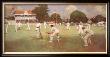 Kent V Lancashire At Canterbury, 1906 by Albert Chevallier Tayler Limited Edition Print
