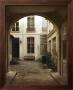 Marais Courtyard by Milla White Limited Edition Print