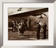 Boeing B-314, Passengers Arrive At La Gaurdia, 1939 by Clyde Sunderland Limited Edition Print