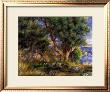 Landscape On The Coast Near Menton by Pierre-Auguste Renoir Limited Edition Print