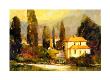 Tuscan Villa by Ted Goerschner Limited Edition Pricing Art Print