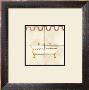 Bathtub With Red Design by Marie Perpinan Limited Edition Pricing Art Print