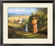 While Picking Flowers by Philippe Richard Limited Edition Print