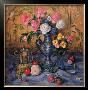 Roses With Blue Vase by Francie Botke Limited Edition Print