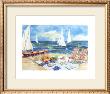 Boat On The Beach by Charlene Winter Olson Limited Edition Pricing Art Print