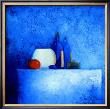 Still Life In Blue Ii by Anouska Vaskebova Limited Edition Pricing Art Print