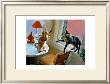 Cats Fighting by Robert Mcclintock Limited Edition Print