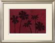 Scarlet Silhouettes I by Megan Meagher Limited Edition Pricing Art Print