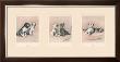 Companions Triptych by Cecil Aldin Limited Edition Print