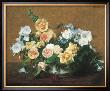 Bouquet De Roses Et D'autres Fleurs by Henri Fantin-Latour Limited Edition Print