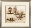 Boats On The River Ii by Jan Eelse Noordhuis Limited Edition Pricing Art Print